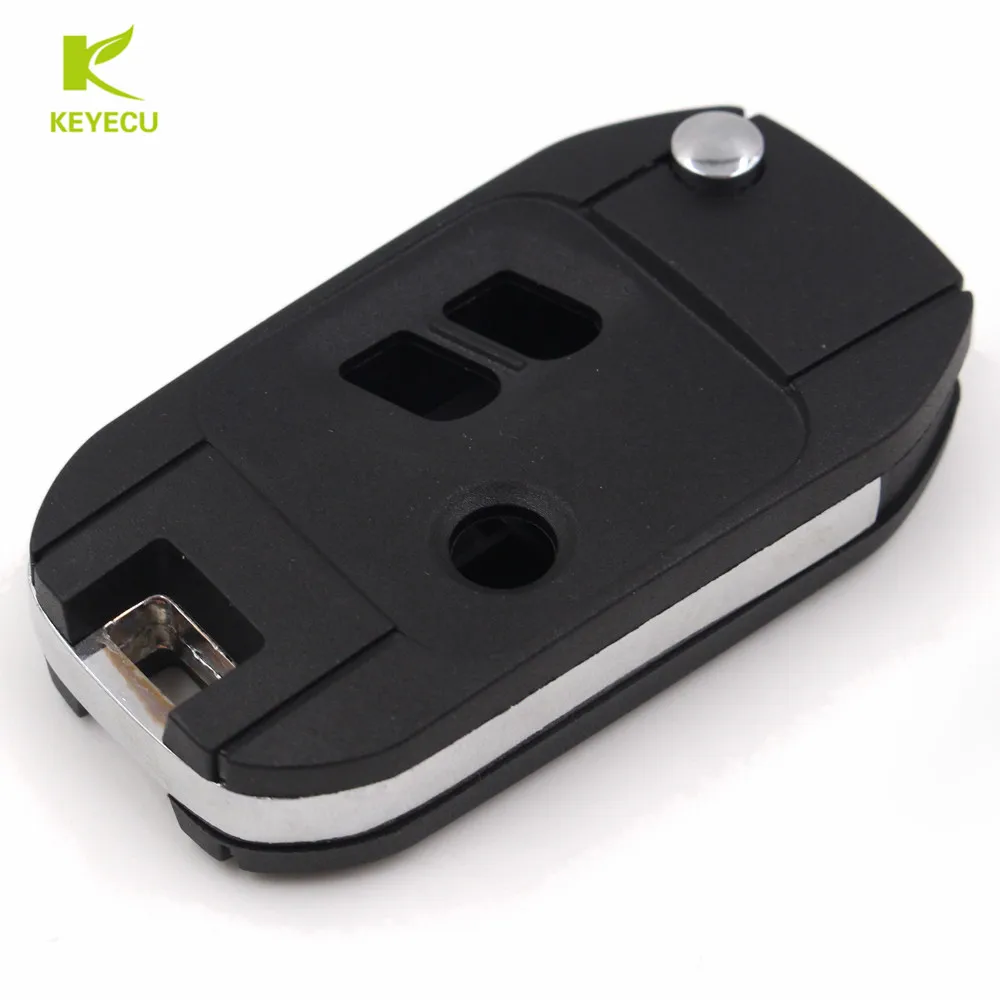 KEYECU абсолютно новый для SUBARU дистанционный флип 3 корпус ключей на кнопке чехол