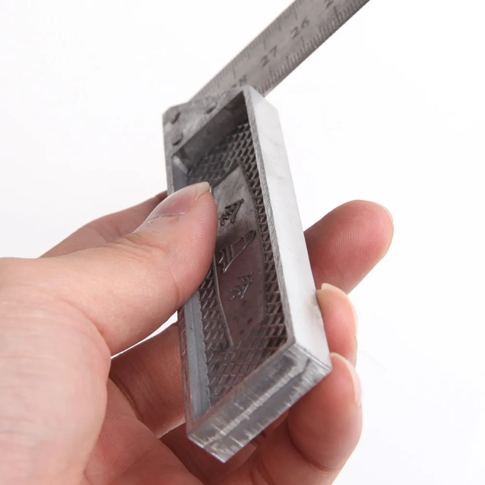 30 см прямоугольная линейка из нержавеющей стали 0 12 дюймов|ruler keychain|tool xboxtool set for women