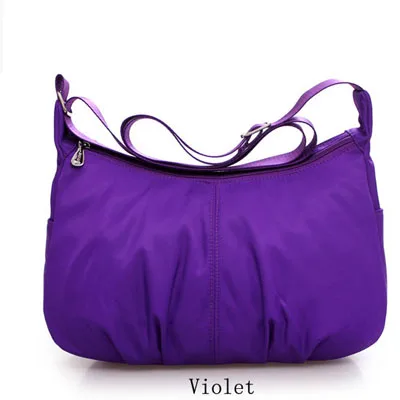 violet Новинка, Нейлоновые женские сумки через плечо, дизайнерские сумки для женщин, сумка-тоут, женские сумки-мессенджеры, женские сумки Z303 - Цвет: violet