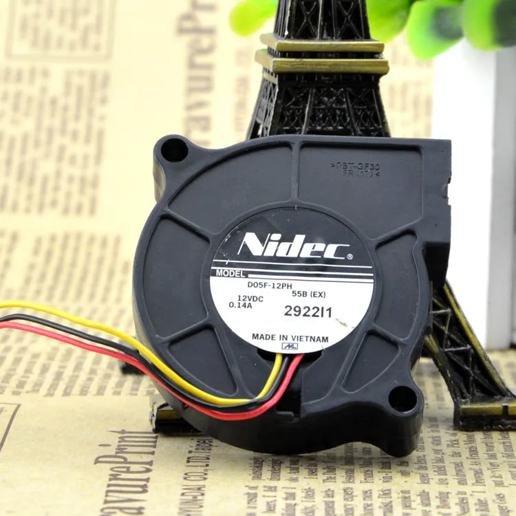 

Nidec new original blower D05F-12PH 41B 5CM 12V 0.17A projector fan