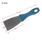 2-дюймовый нож для шпатлевки, лопатка из углеродистой стали, строительные инструменты, нож для штукатурки стен, ручные инструменты