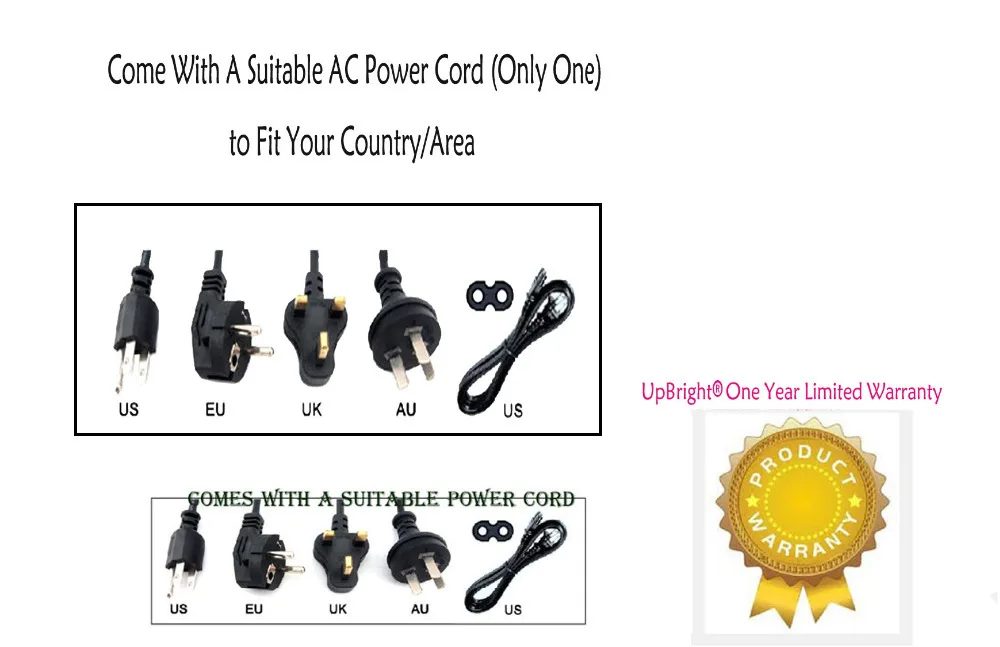 UpBright новый адаптер переменного/постоянного тока для OPI светодиодный Ной лампы GC900