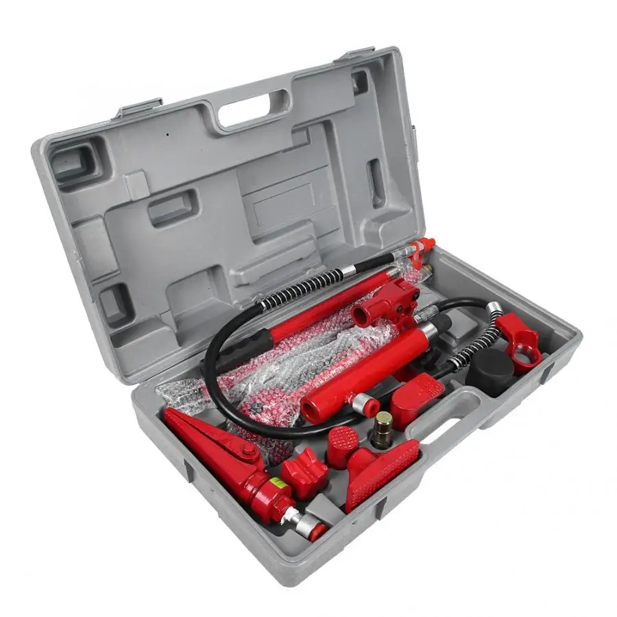 За рубежом 1 комплект 4 тонны гидравлический электромобиль Ван разъем тела ремонт