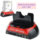 Док-станция IDE SATA для жестких дисков, 2 в 1, Usb 2,5