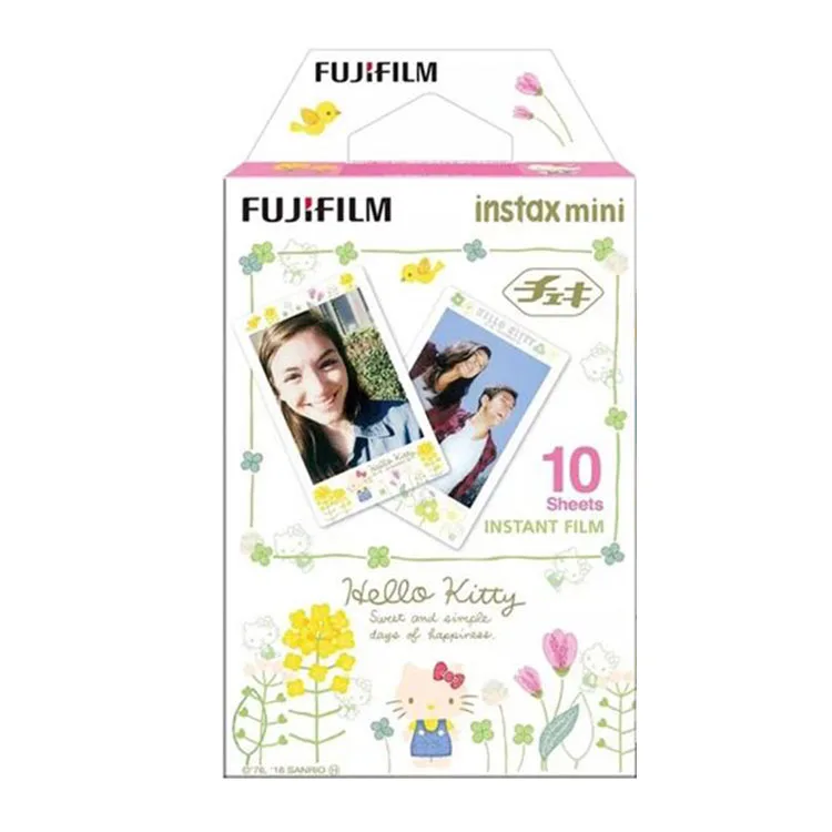 Kitty Фотокамера Fujifilm Instax Mini 8 Mini 9-фотокамера Fuji Instant Photo 10 листов Exposures Papers-дополнительная фоторамка - Цвет: Kitty