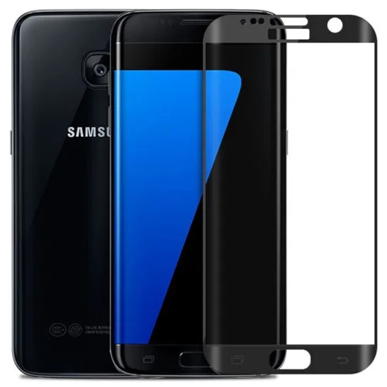 3D полное покрытие Премиум Закаленное стекло для samsung Galaxy S6 S7 Edge Plus Защитная пленка для экрана HD
