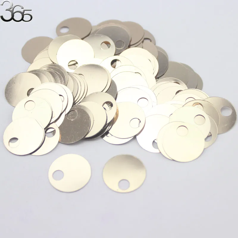 Бесплатная доставка 20 мм большое отверстие плоские круглые DIY аксессуары для