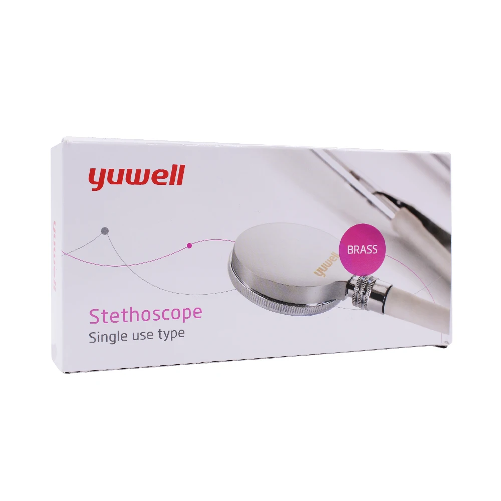 Yuwell Professional медицинский стетоскоп Медная головка ветеринар фетальный сердцебиение Сфигмоманометр фетальный допплер домашнее Медицинское Оборудование