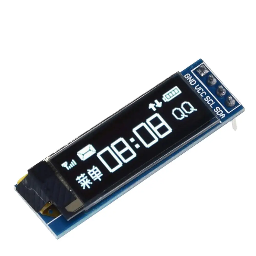 TZT 0,91 дюймовый O светодиодный модуль 0,9" Белый Синий O светодиодный 128X32 O светодиодный ЖК-дисплей 0,91" IIC