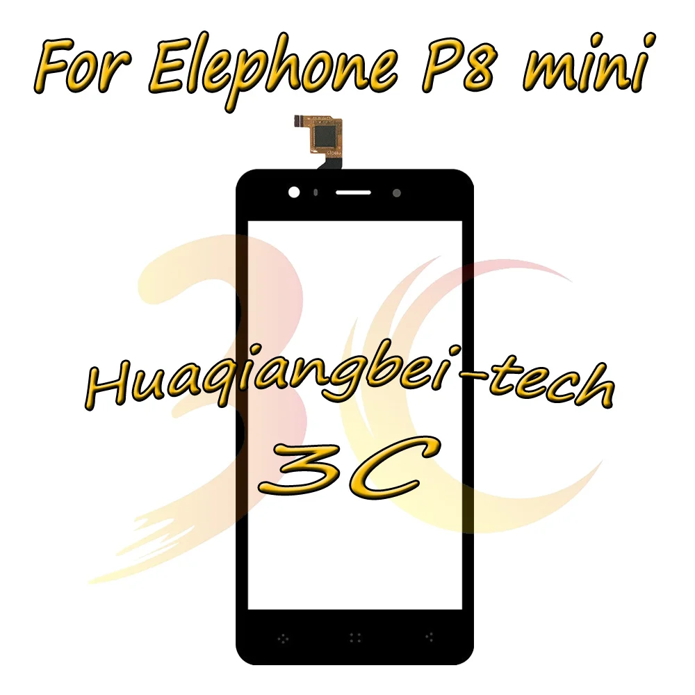 5 0 ''черный новый для Elephone P8 мини сенсорный экран дигитайзер Стекло Замена