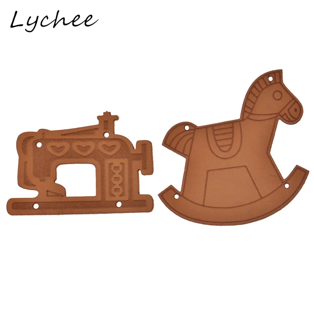Lychee 20 шт. прекрасная швейная машина трояновая лошадь этикетка сумка для одежды
