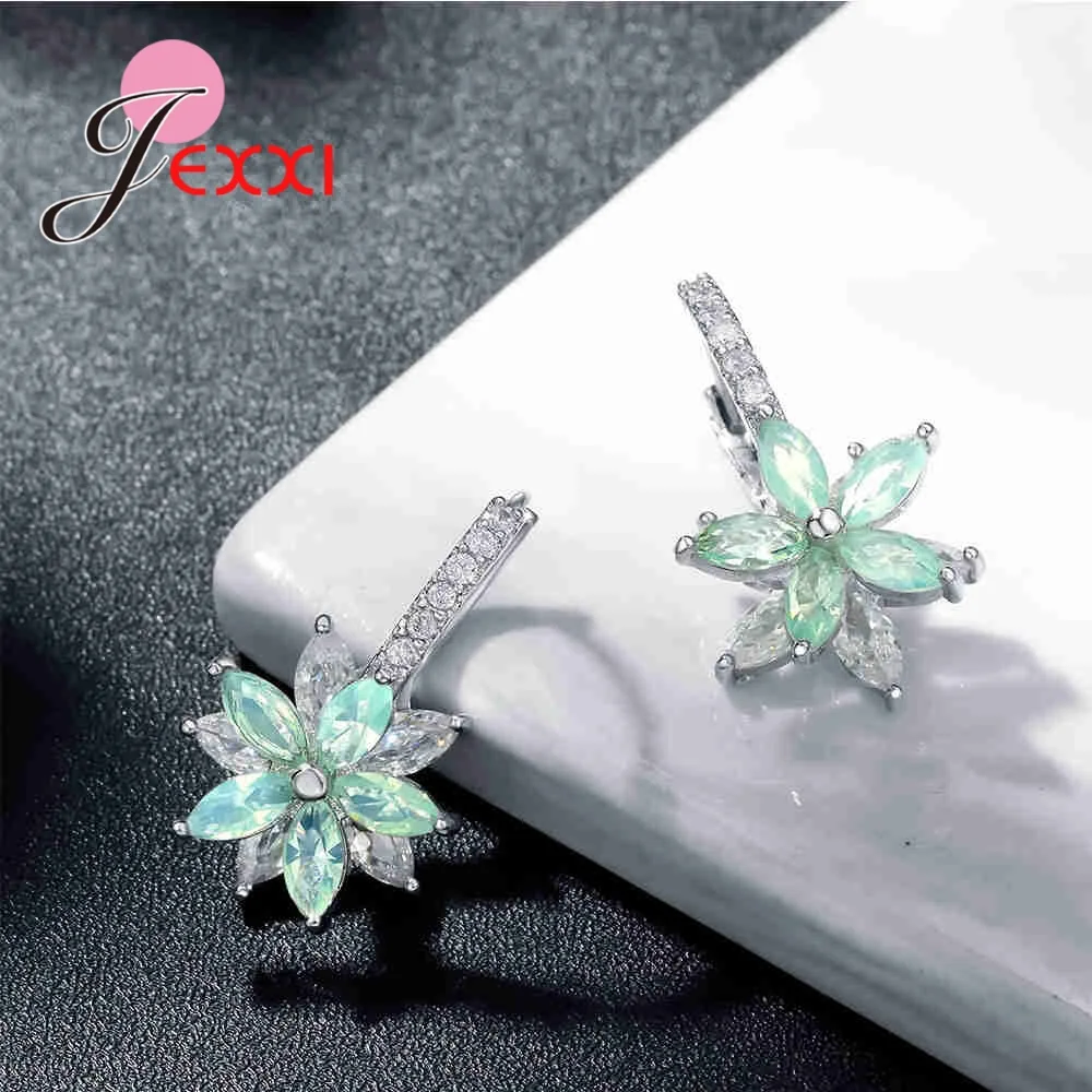 Женские серьги-подвески из серебра 925 пробы с фианитом | Украшения и аксессуары