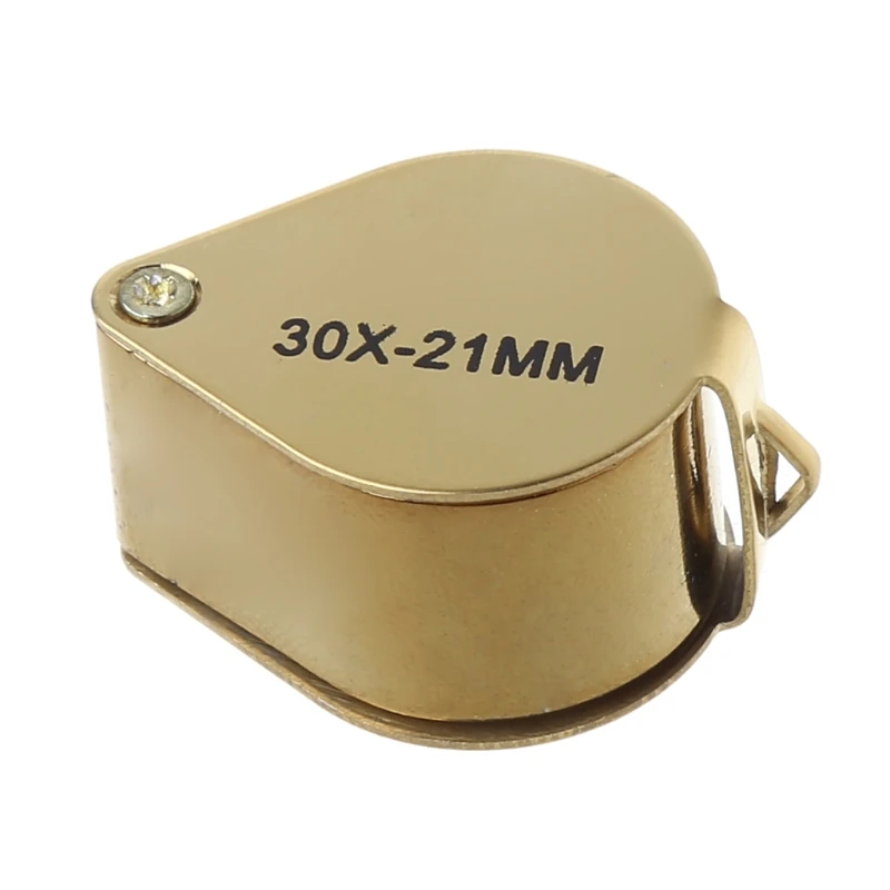 AIMOMETER 1PC 30x Portable Jewelers Eye Loupe Magnifier Magnifying Glass Jewelry Diamond 21mm | Инструменты