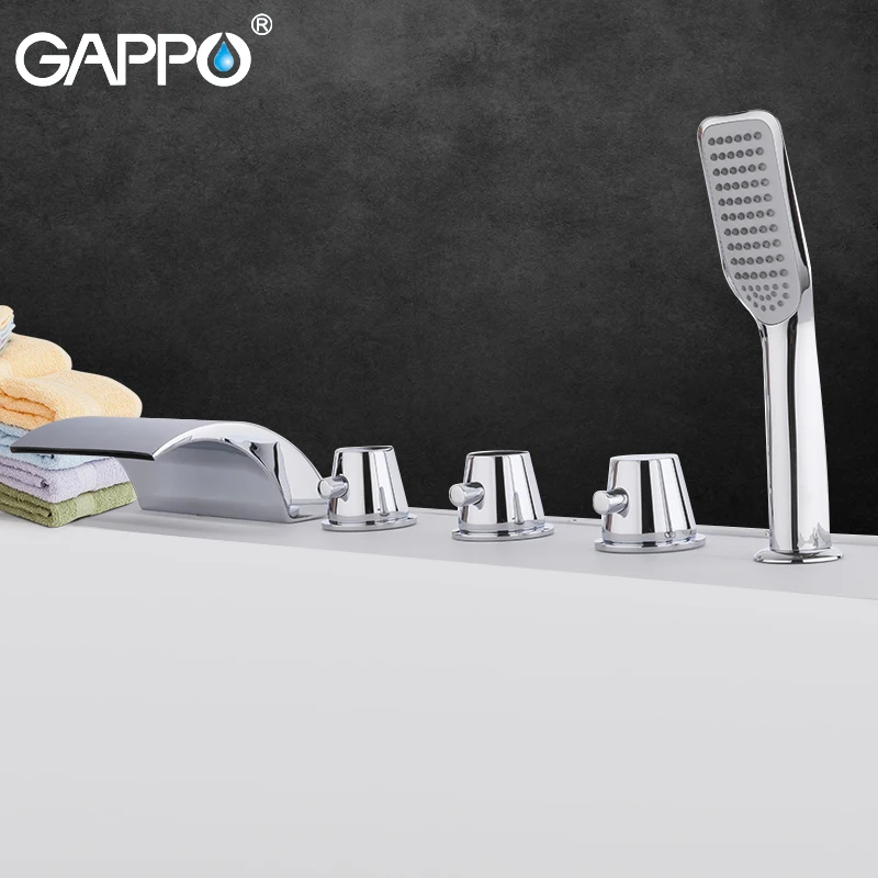 GAPPO смеситель для ванны s Ванна torneira para banheira латунный бортике ванная ванна кран водопад Лебедь смеситель кран