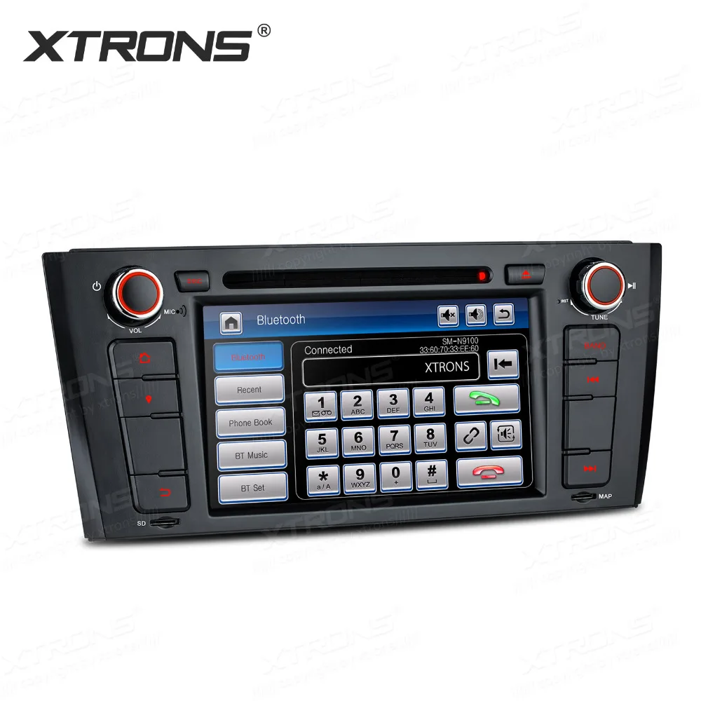 XTRONS 7 дюймов HD цифровой сенсорный экран Экран Dual CANbus GPS навигация рулевого колеса