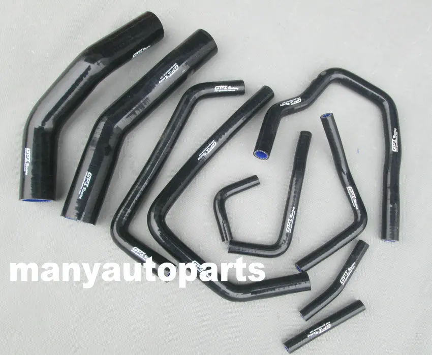 Армированный силиконовый шланг радиатора для Toyota Land Cruiser HDJ80 1990-1997 96 95 94 93 92 91