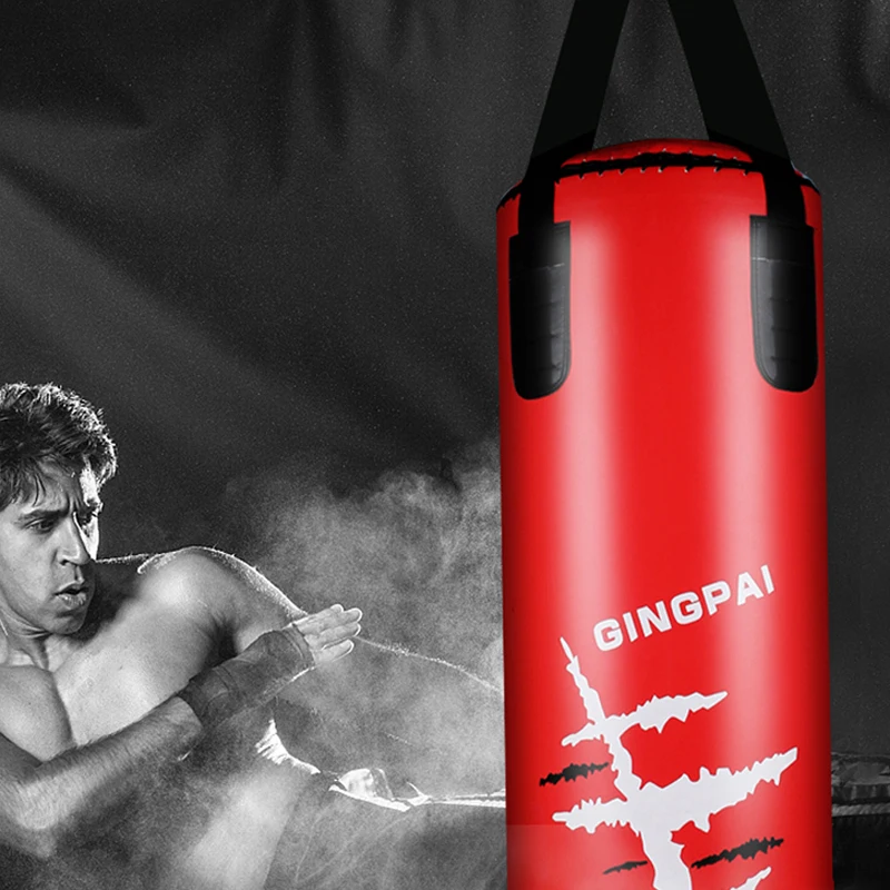 0.8M/1M/1.2M Kick Boxing Bag Training Fitness Punching Saco De Pancada Boxeo Hook Hanging MMA Fighting Sandbag (Empty) | Спорт и