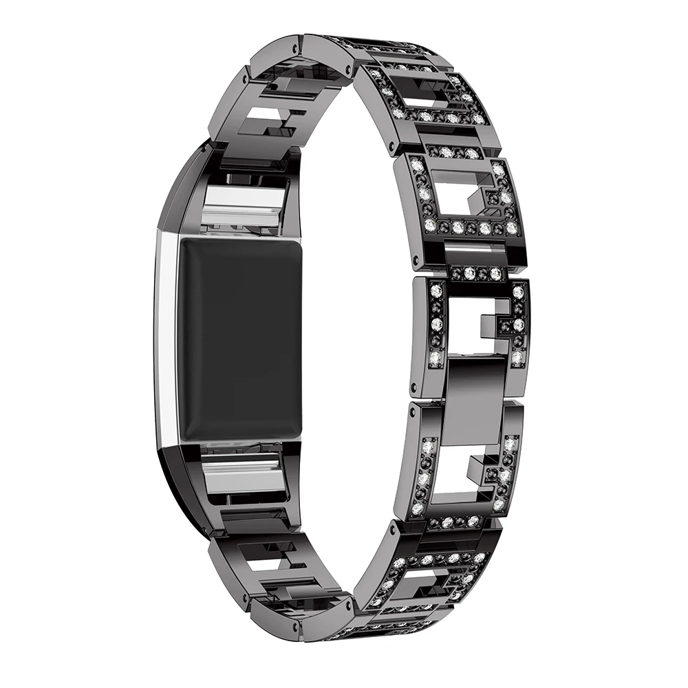 Браслет из нержавеющей стали с кристаллами для часов|wristband strap|band wrist bandsbracelet smart band