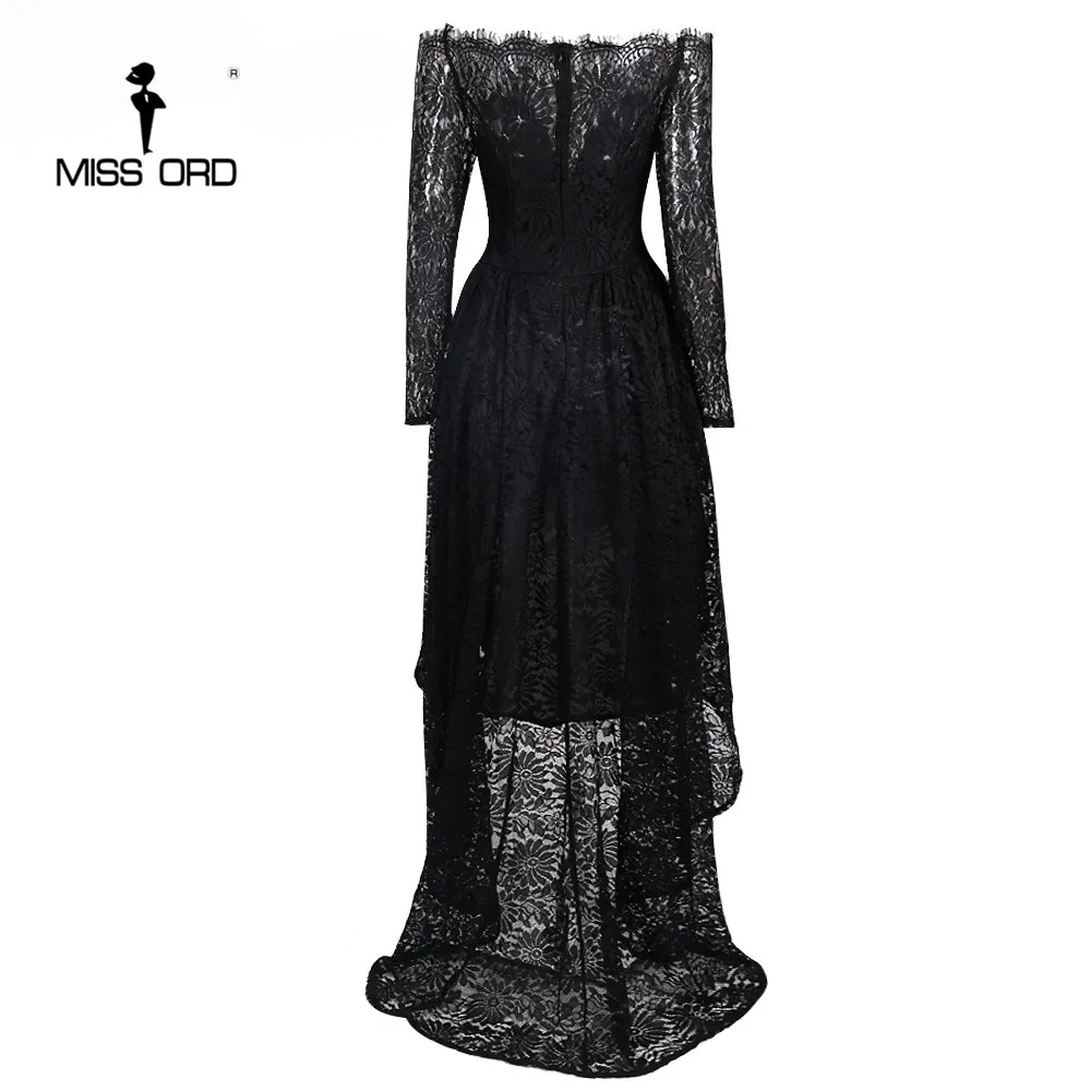 Платье MISS ORD с длинным рукавом и кружевной строчкой FT4763 2020|dress dress dress|lace long sleeve
