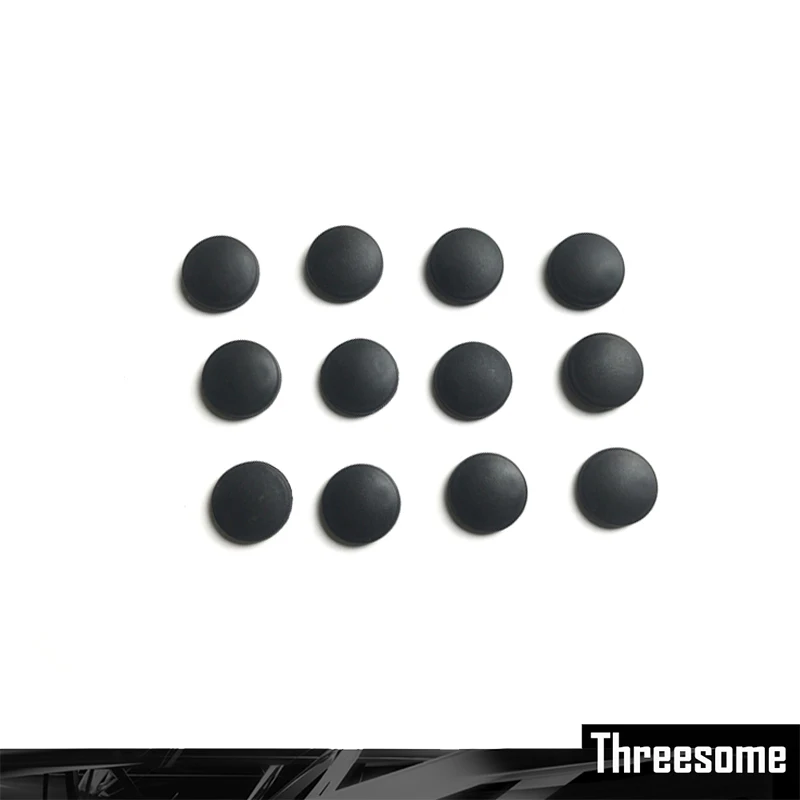 12pcs ABS For KIA Rio K2 K3 K4 K5 KX3 KX5 QL Skoda Yeti Octavia A7 Car Door Lock Screw Protector Cover Black White | Автомобили и