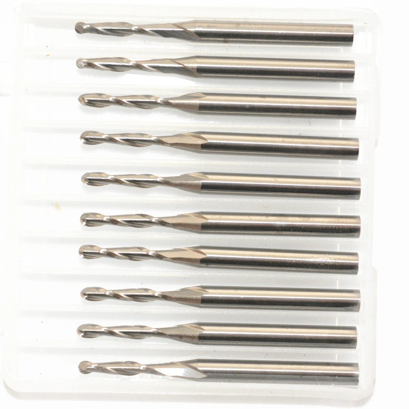 3.175mm*2.0mm*12mm Freeshipping CNC solid carbide End Mill 2 flutes ball nose router bit wood tool Relief Milling Cutter|ball bit|milling
