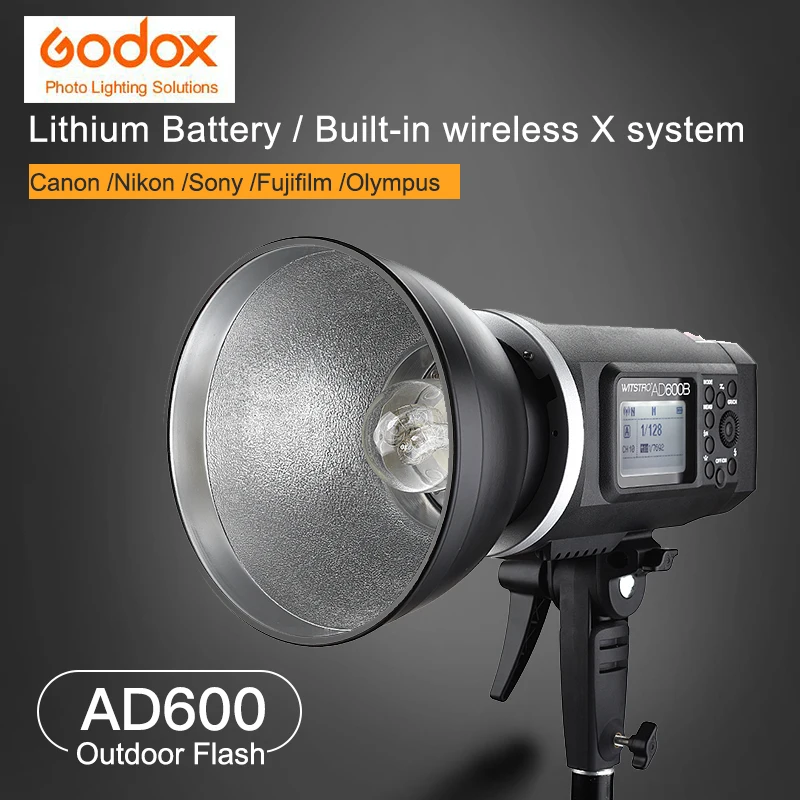 Godox ad600b TTL Bowens 600ws gn87 HSS Режим Открытый Студия флэш Strobe Light Беспроводной управления