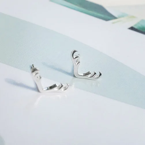 Женские гипоаллергенные серьги гвоздики из серебра 100% пробы|hypoallergenic stud earrings|fashion