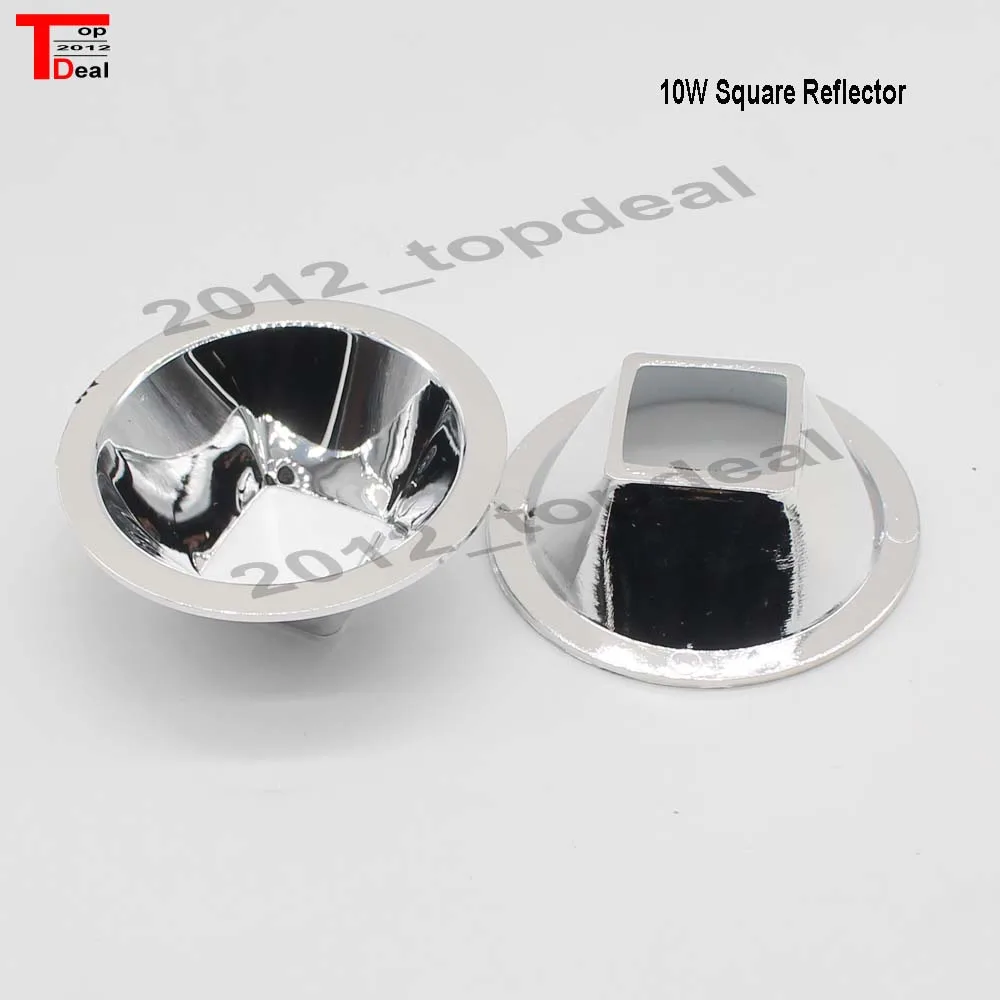 10 шт./лот Коллиматор для стеклянных линз 44 мм Вт 20 30 50 100 Вт|led chip 10w lot|100w reflector44mm lens