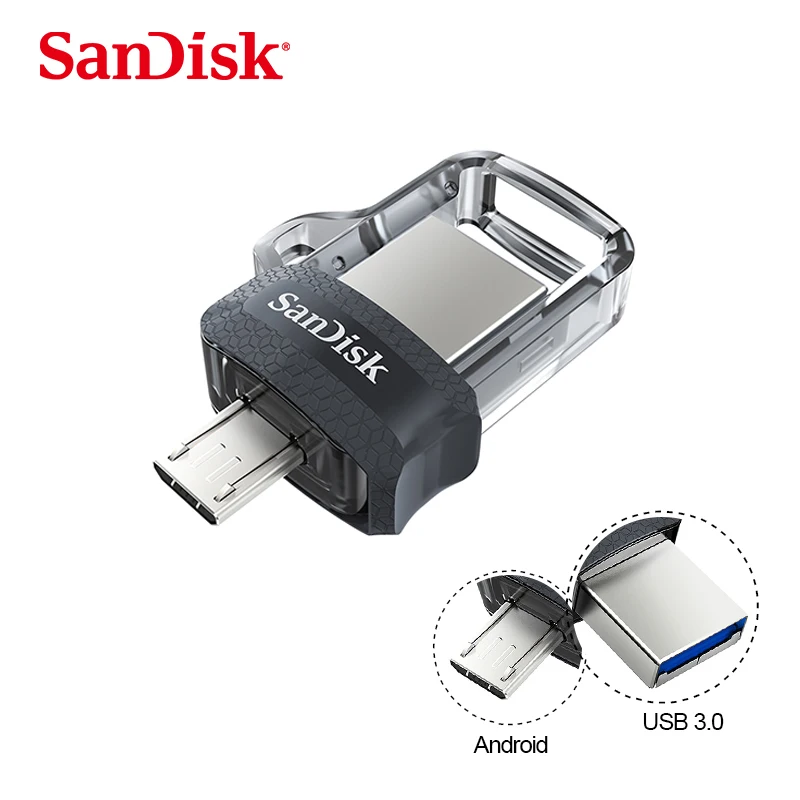 SanDisk USB3.0 USB флеш накопитель 128 Гб 64 ГБ 32 16 OTG флешки оригинальные sdd3|USB