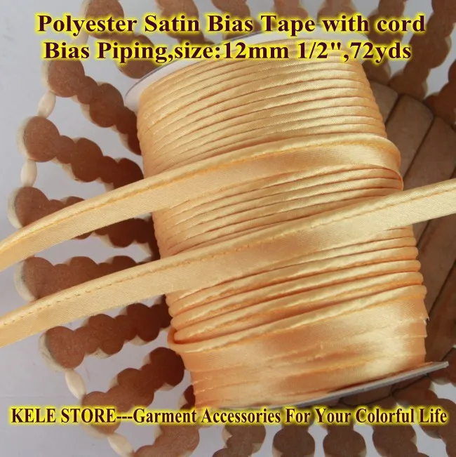 Бесплатная доставка-полиэфирная атласная рулетка для смещения со шнуром