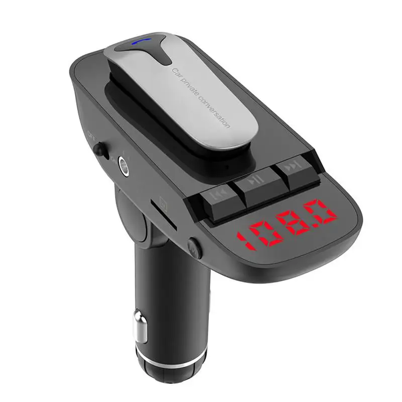 Многофункциональный Автомобильный MP3 плеер Bluetooth наушники fm передатчик зарядное