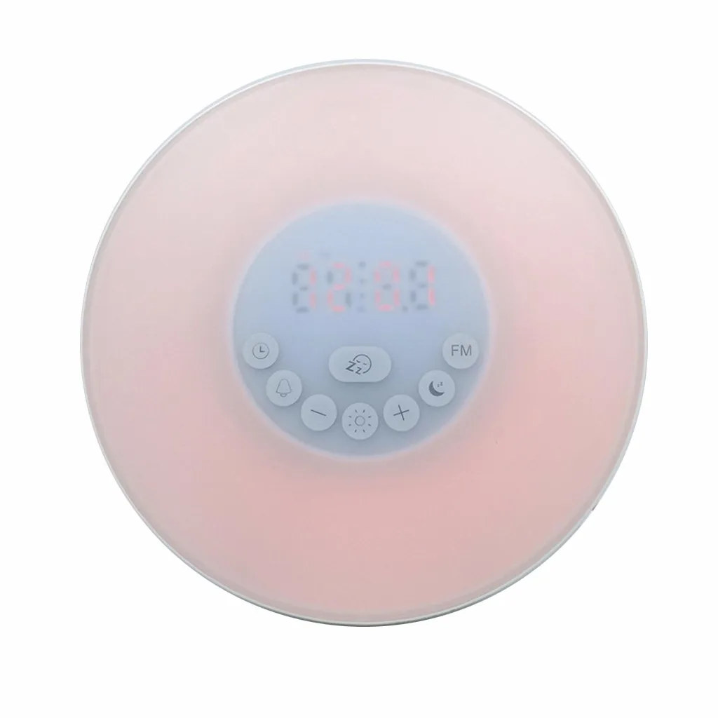 Интеллектуальная bluetooth-колонка Wake Up Световой Будильник Аналоговый Sunrise Bluetooth динамик цифровой светодиодный FM динамик беспроводной