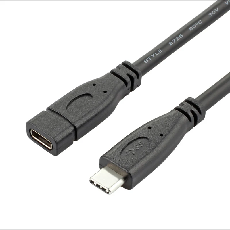 USB3.1 Type C Удлинительный кабель male to female Gen2 Стандартный 16 ядерный передачи данных 10G