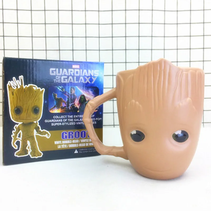 Новинка 500 мл Marvel милые стражи Галактики Детские Грут Кубок Бытовая керамика кофе кружка чашки фигурки модель лучший подарок