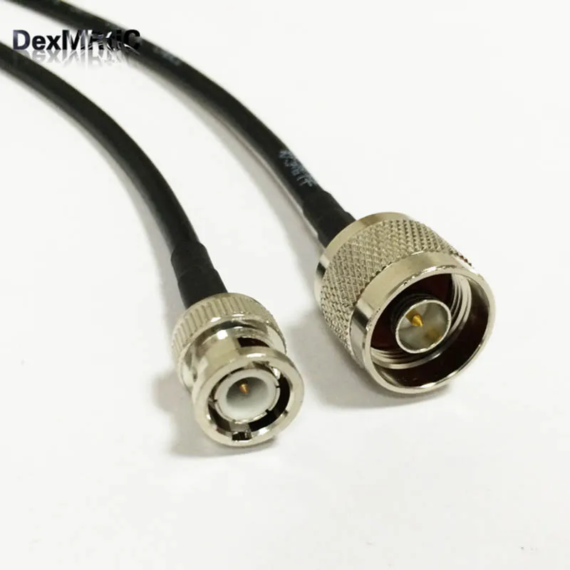 РЧ BNC к N адаптер штекер Штекер кабель Pigtail RG58 50 см/100 см Оптовая Продажа Новинка|cable