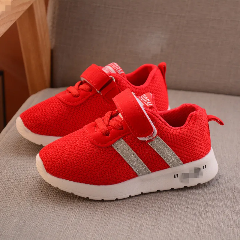 2019 модная детская повседневная обувь для мальчиков и бега девочек нескользящая