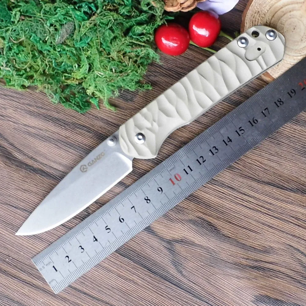 Жар птица Ganzo G717 440C лезвие G10 ручка EDC Складной Ножи выживания инструмент Отдых на