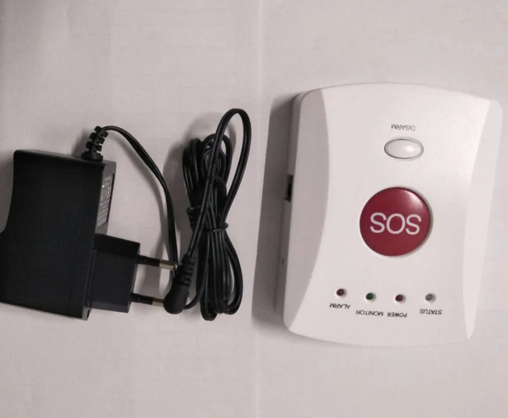 Wolf-Guard 007EG Беспроводная GSM SMS SOS кнопочная панель один ключ тревожный для пожилых детей аварийная система охранной сигнализации для дома