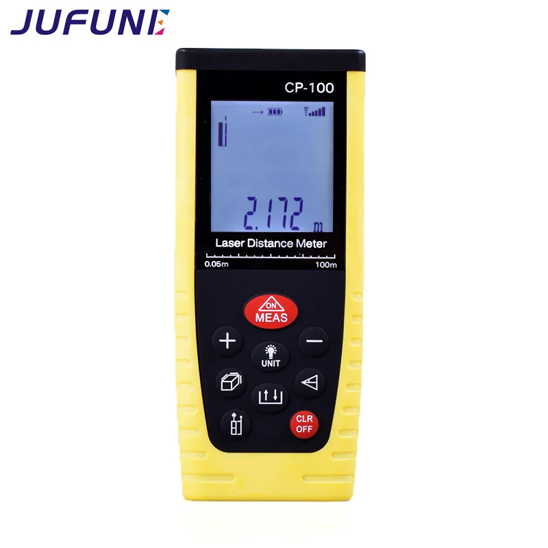 Лазерный дальномер Jufune 40M 60M 80M 100M строительный измерительный прибор линейка