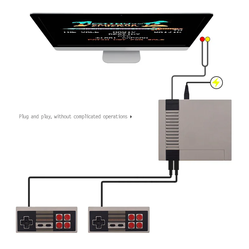 HD Mini tv семейная игровая консоль HDMI 8 бит Ретро встроенный 620 игры Ручной игровой