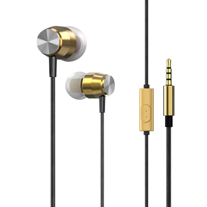 Наушники-вкладыши 3 5 мм для смартфонов гарнитура проводная 1 2 м со встроенным