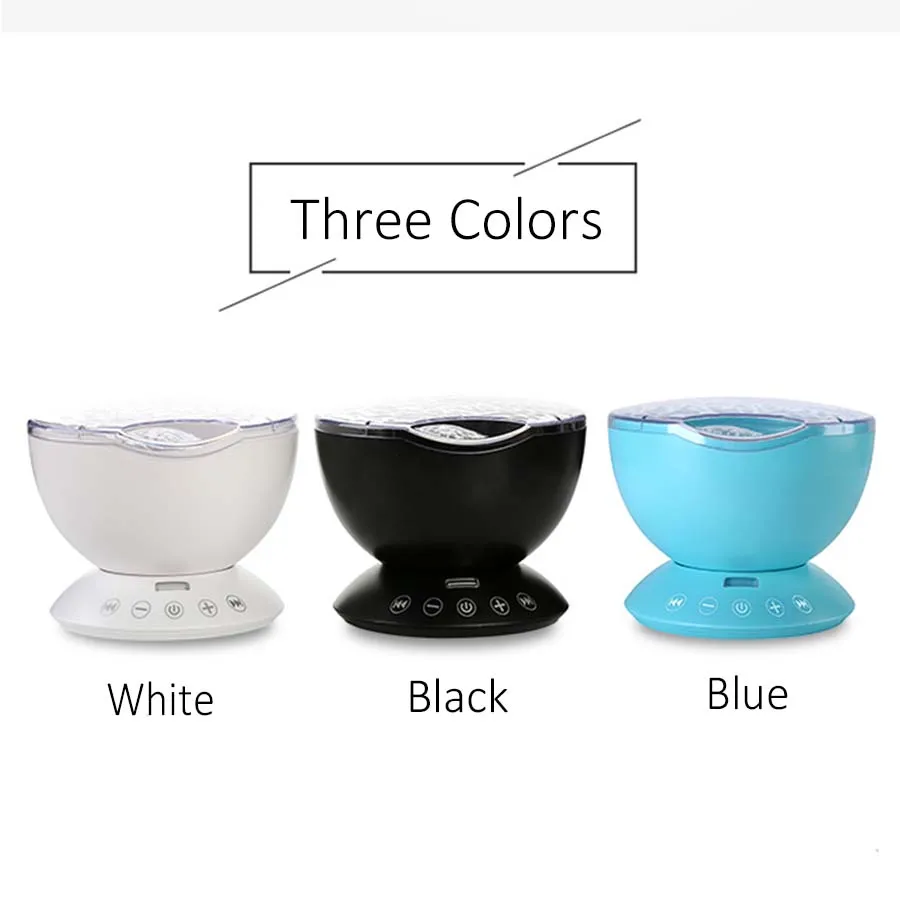 Светодиодный ночник 7 цветов звездное небо дистанционное управление волны