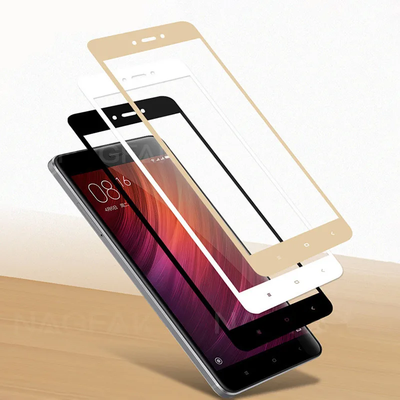 Закаленное стекло для Xiaomi Redmi 4X 4A Note 5A 5 Plus Note5A защита экрана закаленное Полное