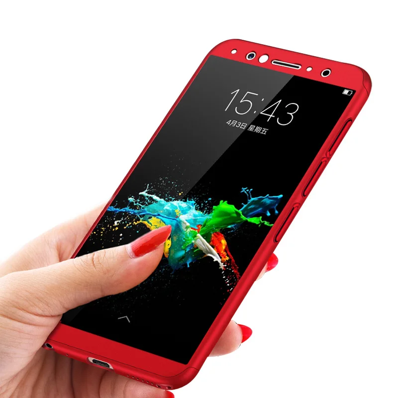 Чехол с полной защитой на 360 градусов и закаленным стеклом для телефона BBK Vivo V3 V3max