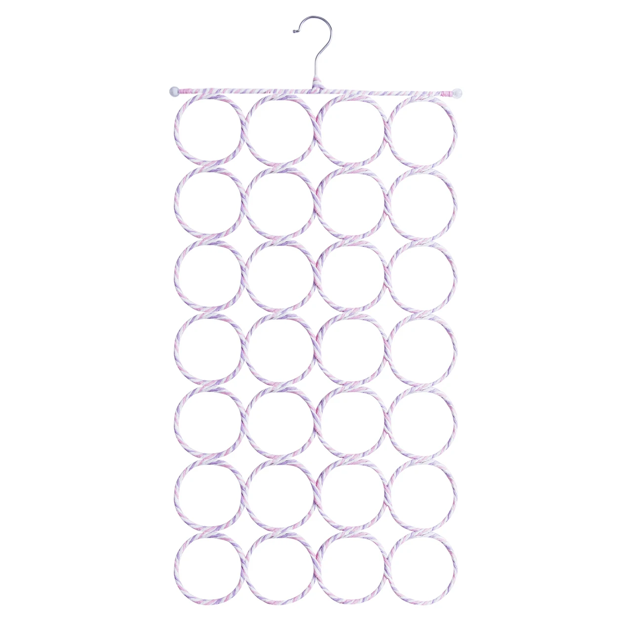 8/12/16/28 Holes Scarf Clothes Towel Storage Hangers Hooks Display Ties Belt New Holder Circle Case Container Organizer | Дом и сад