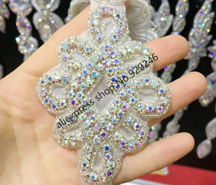 1 шт./лот Блестящий AB узел с цветными кристаллами украшения со стразами горячая