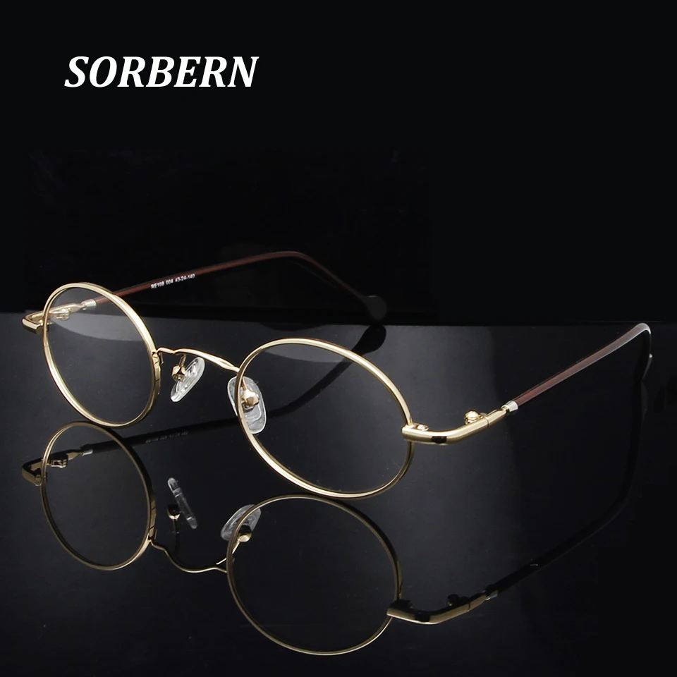 

Women Round Optical Glasses Frames Men Small Retro Eyeglasses Frames Male Vintage Clear Glasses Spectacle lunette de vue homme