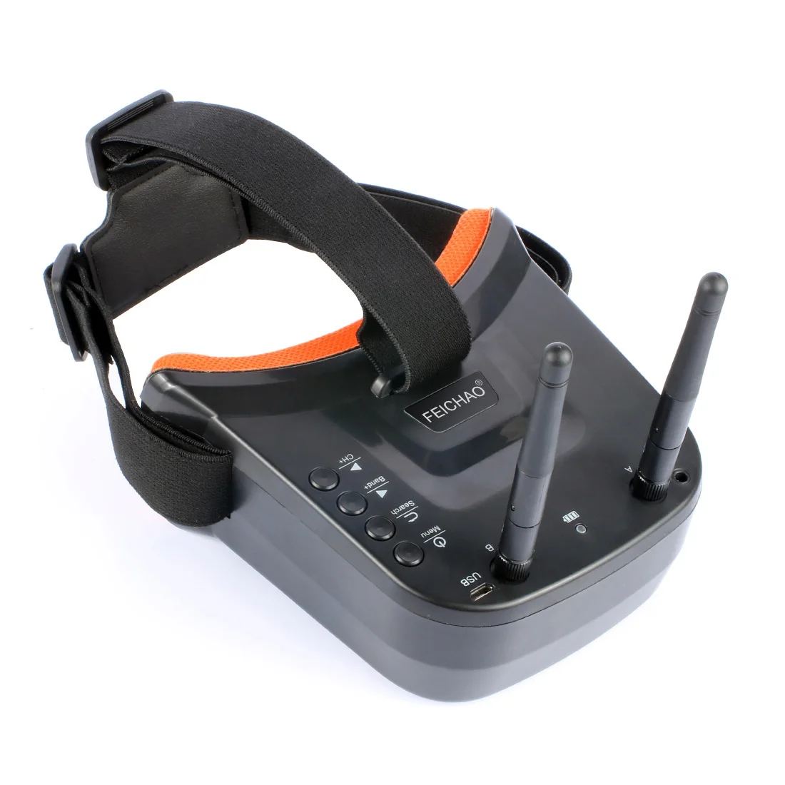 Новые мини очки FPV 3 дюйма 480x320 дисплей двойная антенна 5,8G 40CH встроенный аккумулятор 3,7 V 1200mAh для гоночных моделей дронов