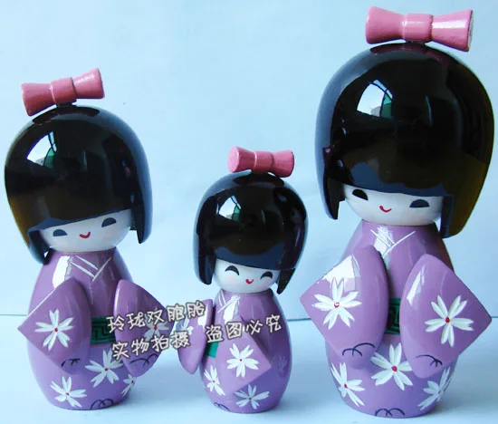 

Decoration Arts crafts girl gifts get married Cute Japanese kimono doll Home Furnishing decoration wooden puppet doll ornaments