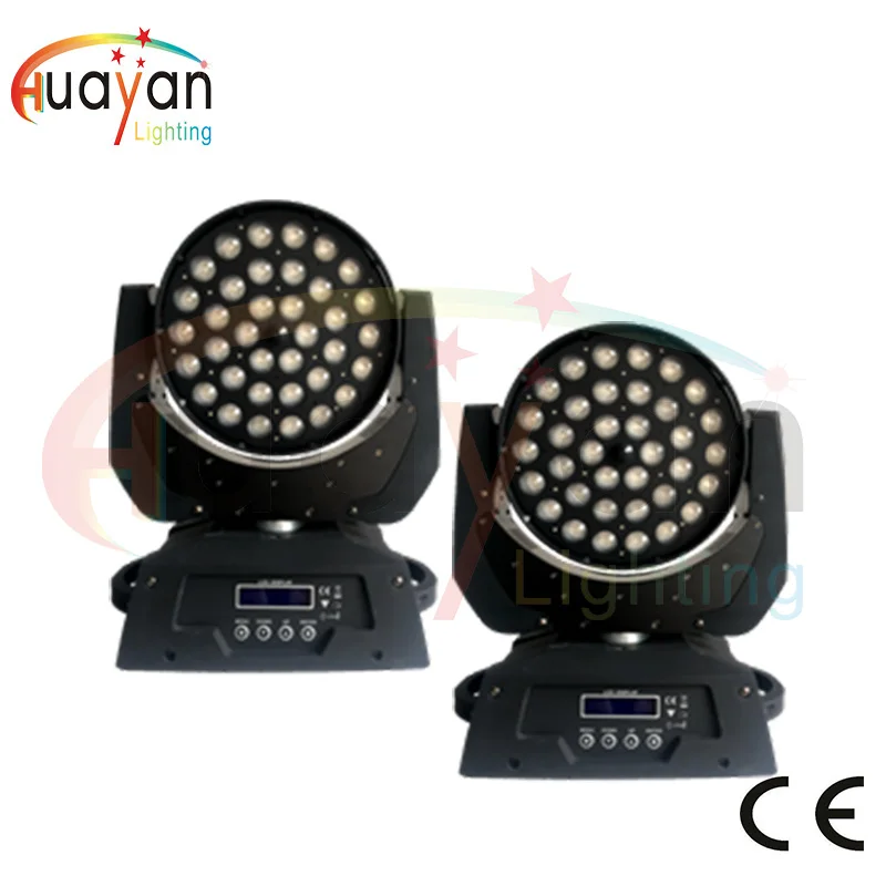 

Free Shipping:2PCS/Pack 36*10W RGBW 4in1 LED Wash Light,DJ/Wedding/Event LED 36x10w RGBW 4in1 Wash/Zoom Light DMX512 Moving